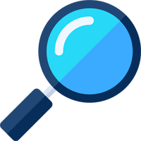 Como selecionar as hashtags mais adequadas : &iacute;cone lupa