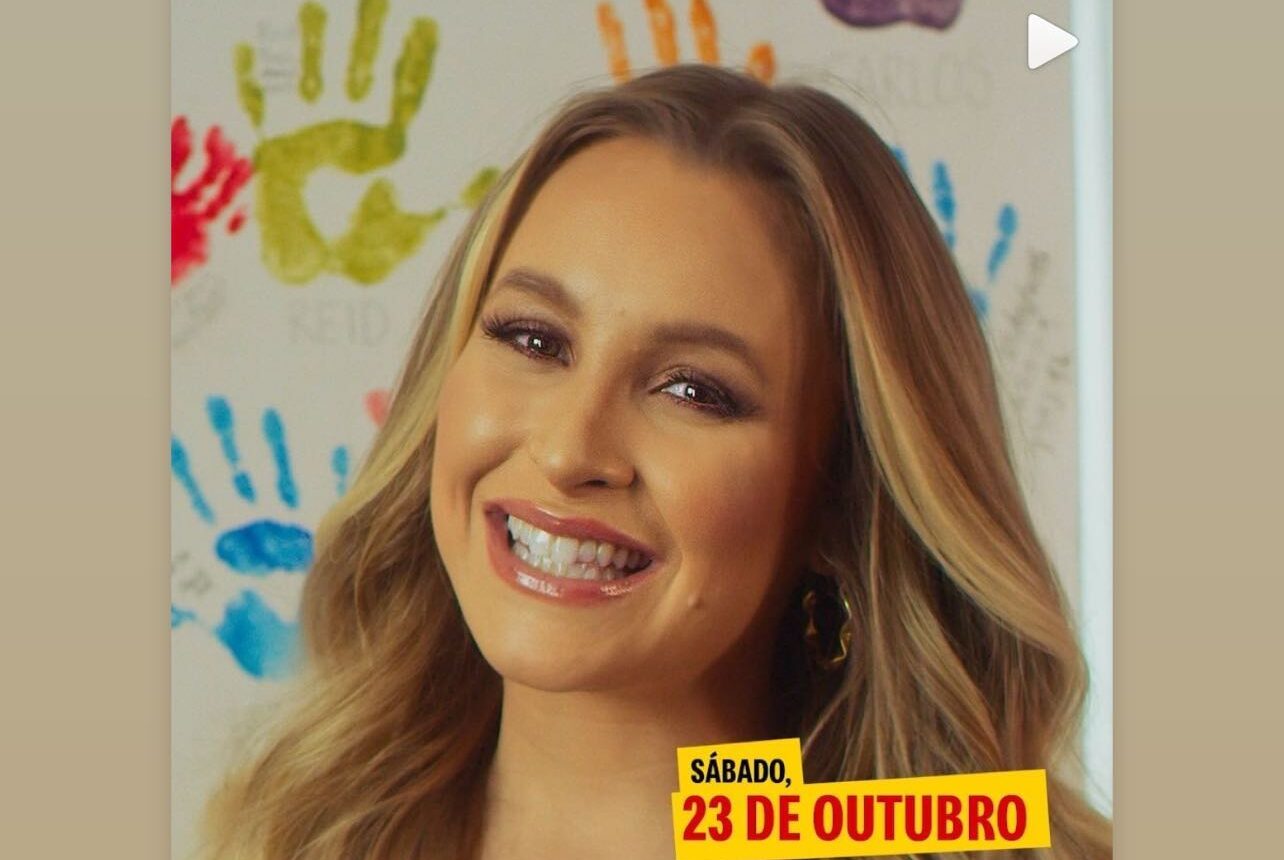 Influencer sorrindo em campanha do Macdonalds