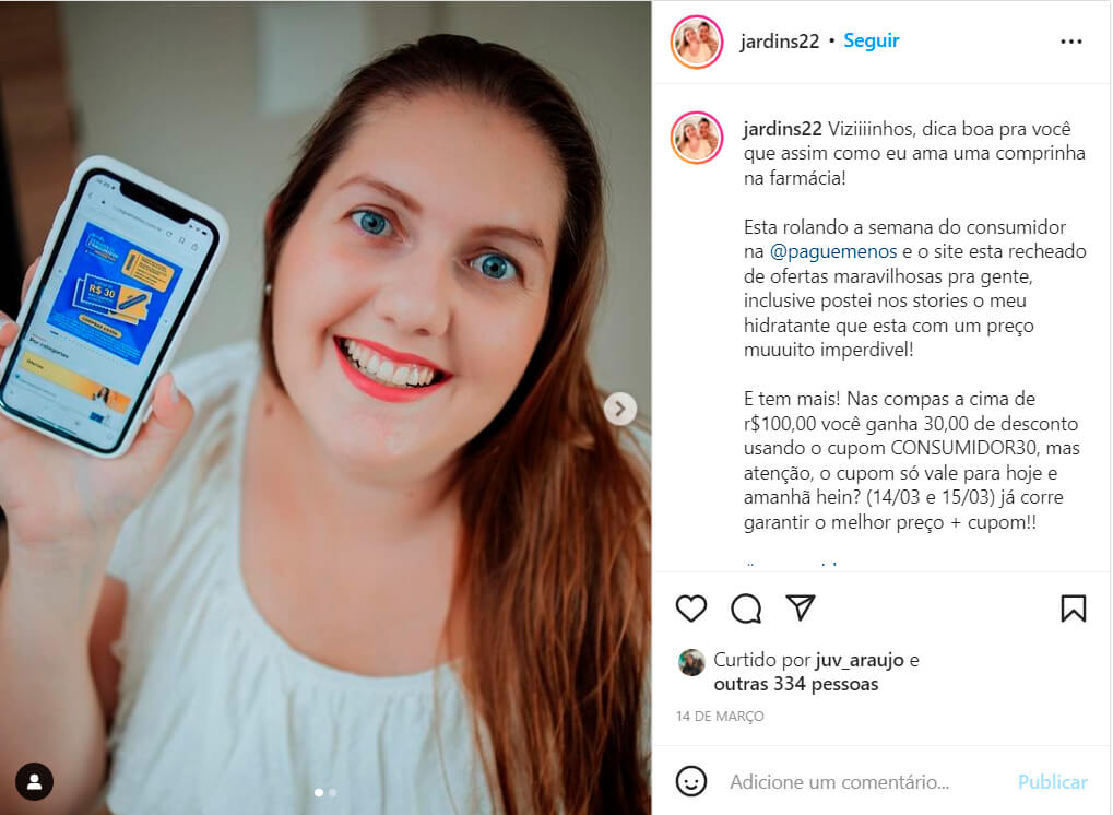 campanha pague menos 2022 jardins