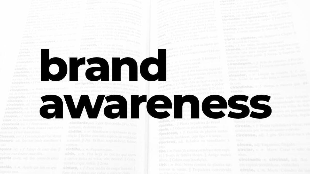 dic_palavra_brand_awareness_em_fundo_branco_com_textos_embassados