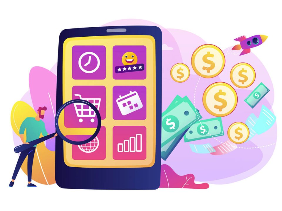 Capa Maximização ilustração com ícones voltados para gamificação